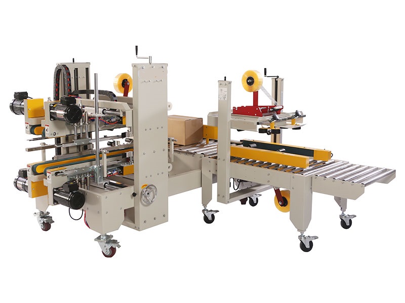 自動(dòng)封箱機(jī)配套自動(dòng)四角封箱 WRA-50+WRG-50